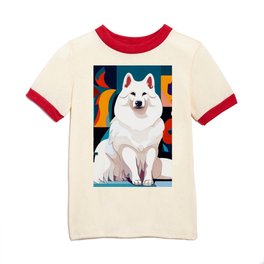 Samoyed Dog Kids T Shirt