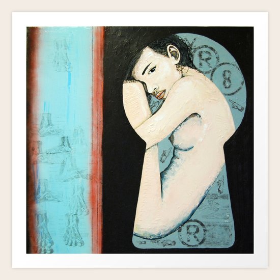 Inside me Art Print