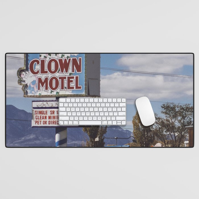 Clown Motel Desk Mat