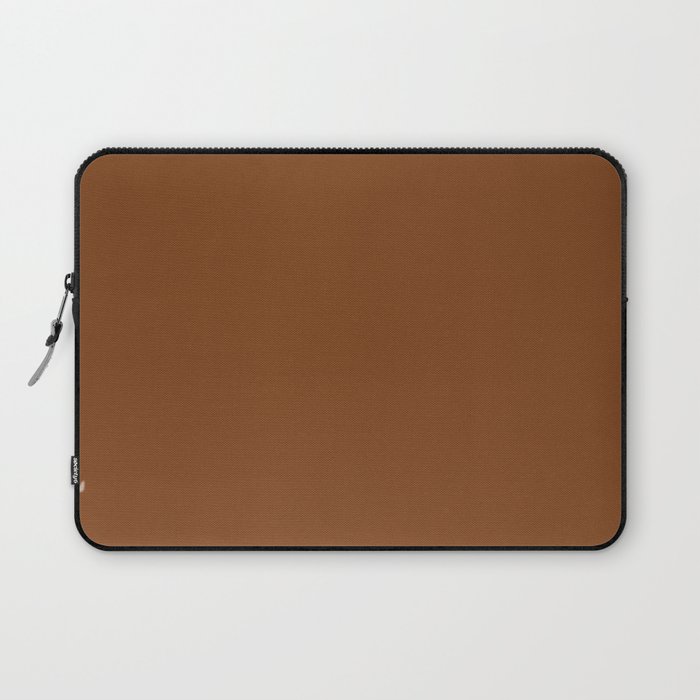 Simply Solid - Russet Brown Laptop Sleeve