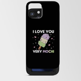 Funny Hippo Mochi Cute Kawaii Aesthetic iPhone Card Case