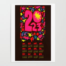 2023 Calendar Poster