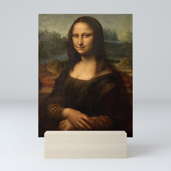 Mona Lisa by Leonardo da Vinci Mini Art Print
