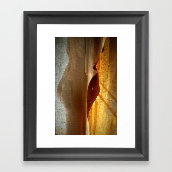 nude art Framed Art Print