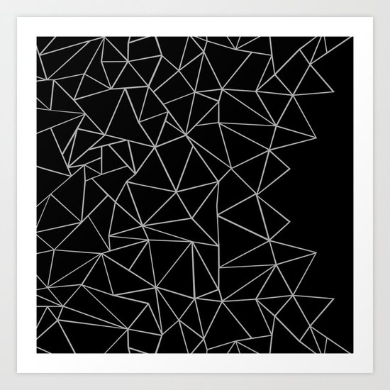 Angry Ab Art Print