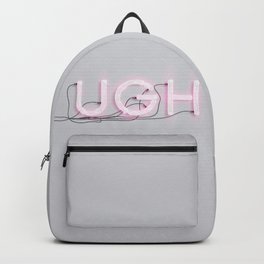 UGH Backpack | Graphicdesign, Typography, Curated, Graphic Design, Digital, Vector 
