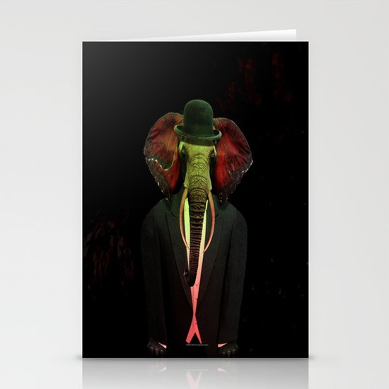 Elephant Man 017 Stationery Cards