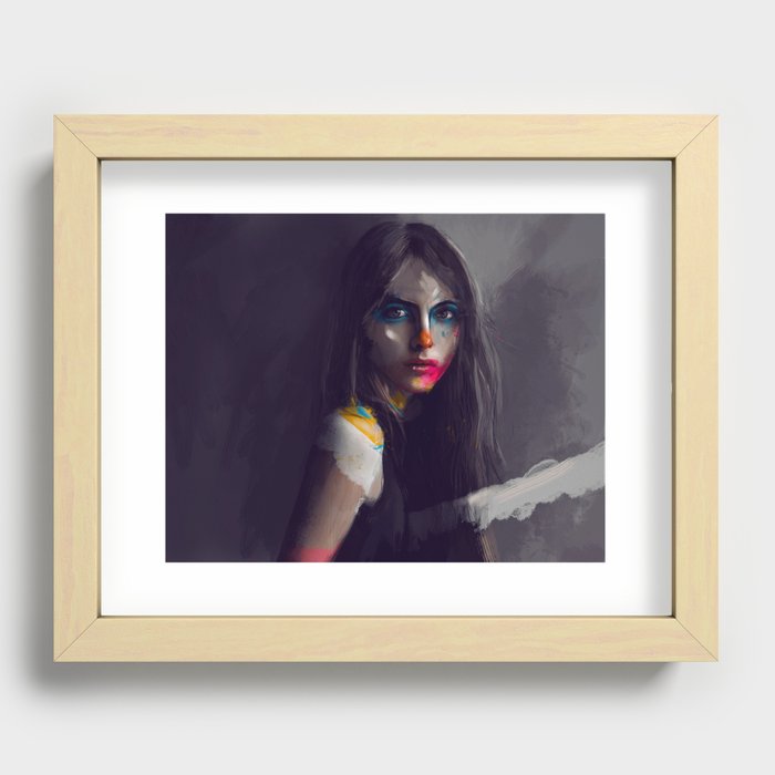 Lady Meli-Melo Recessed Framed Print
