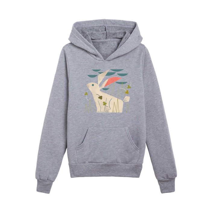Rabbit and Clover Kids Pullover Hoodie