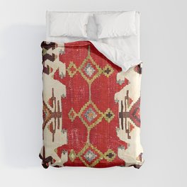 Burdur  Antique South West Anatolia Turkish Kilim Print Comforter