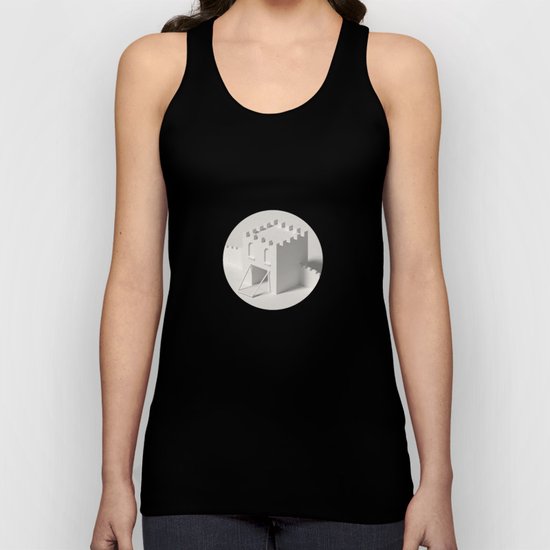 city gate Unisex Tank Top