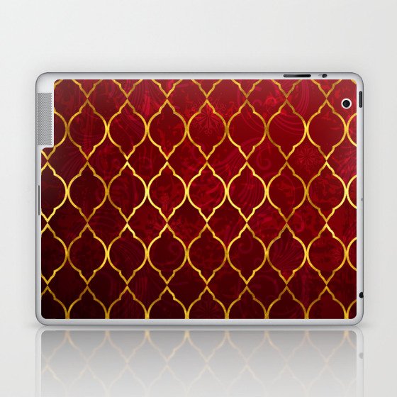 Moroccan Tile islamic pattern #society6 #decor #buyart #artprint Laptop & iPad Skin