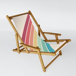 Classic 70s Style Retro Stripes - Penida Sling Chair