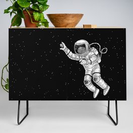 Astronaut in the outer space Credenza