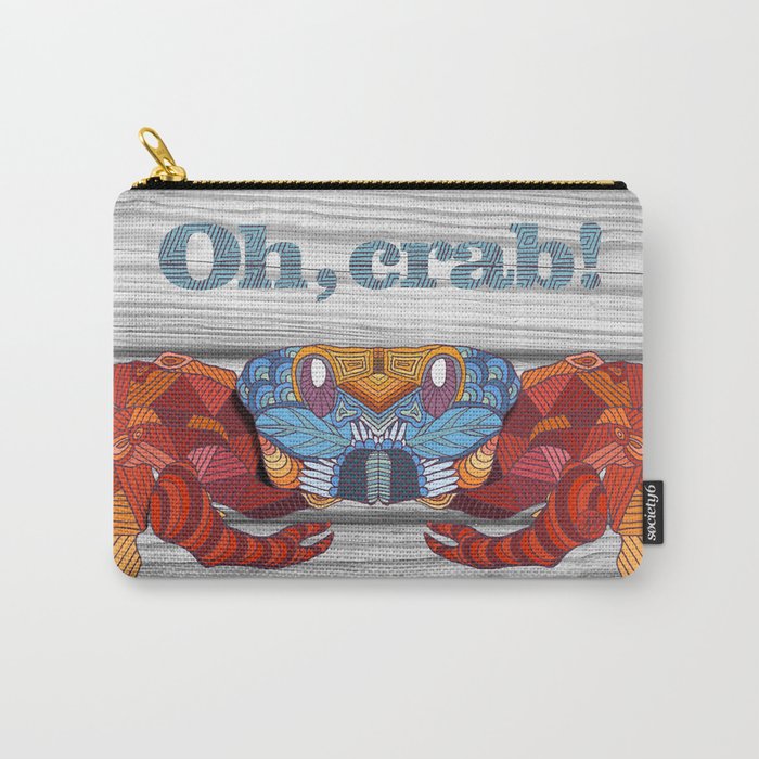 Oh, Crab! Carry-All Pouch