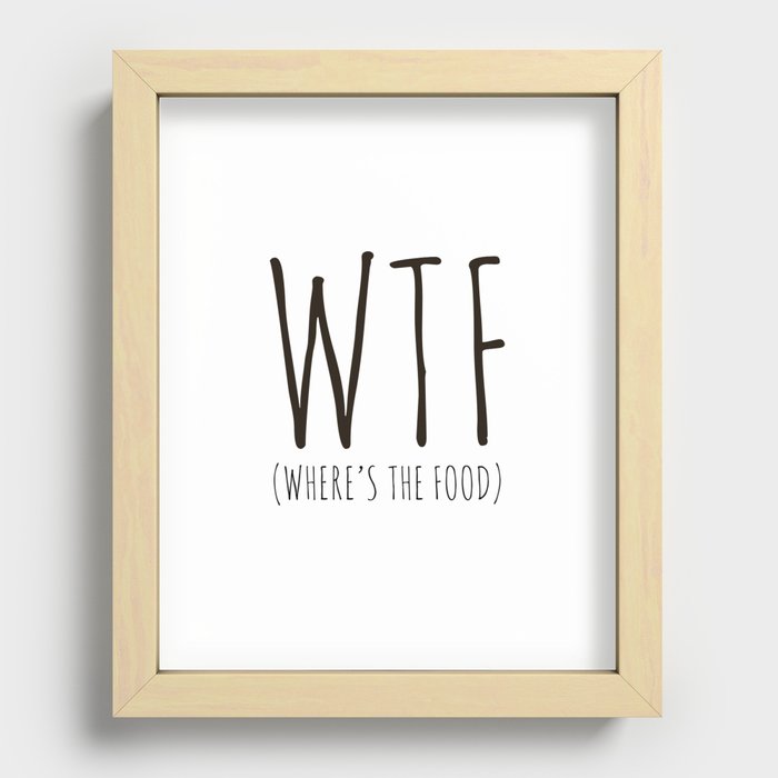 Recessed Framed Print