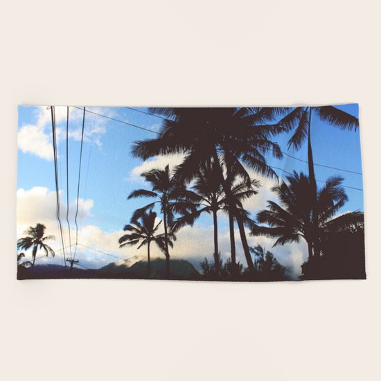 Cali Palms Beach Towel