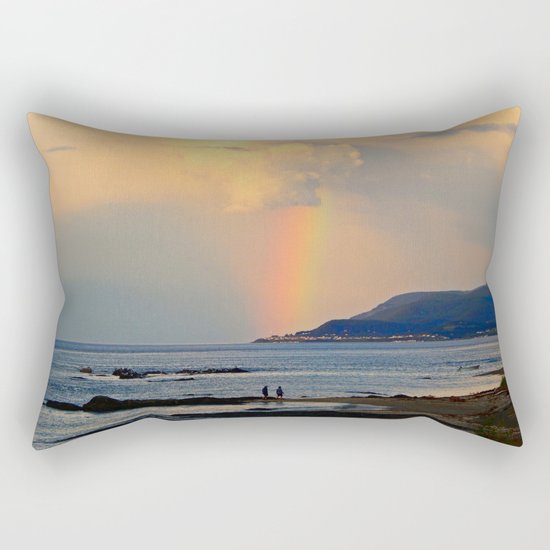 Adventure under the Rainbow Rectangular Pillow