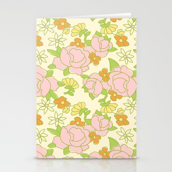 vintage 5 Stationery Cards