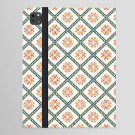 Lisbon Azulejos #6 - Retro iPad Folio Case