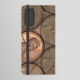 Watercolor 1958 wheat penny 08 Android Wallet Case