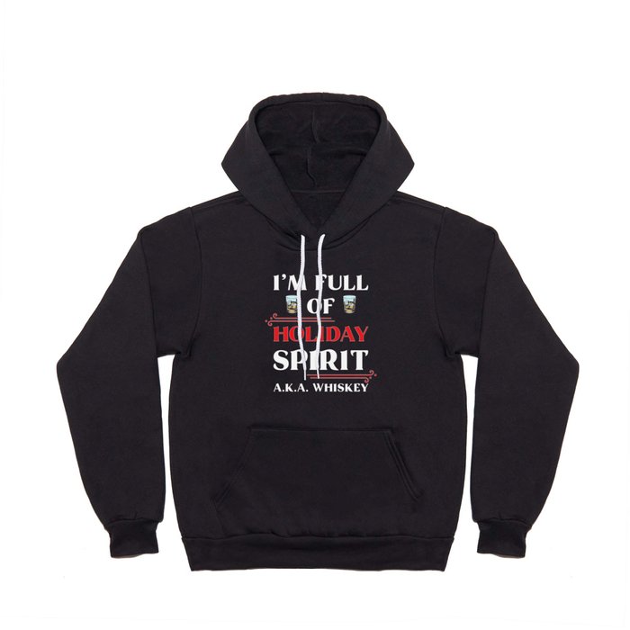 Christmas Whiskey Saying Hoody