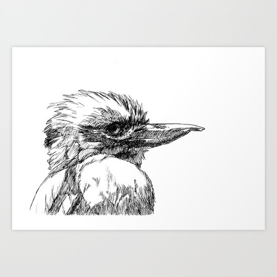 Kookaburra G2012-061 Art Print