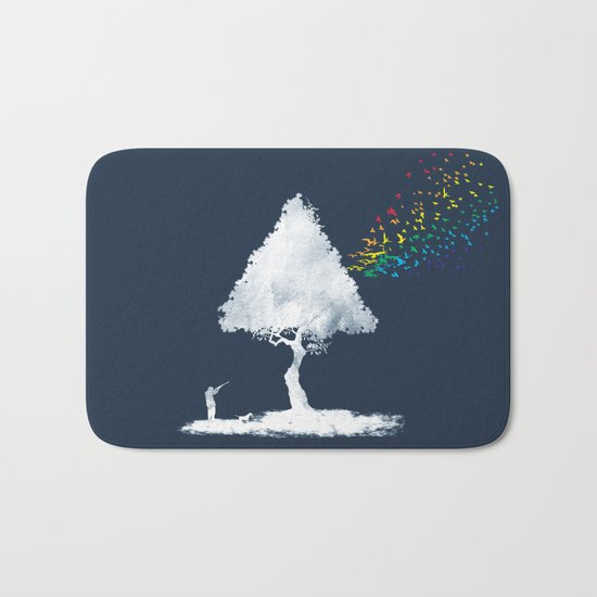 colourful hunting Bath Mat
