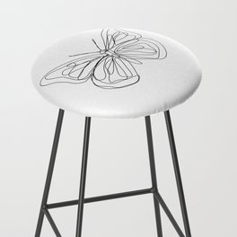 One Line Butterfly Bar Stool