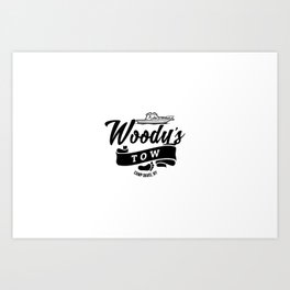woody's tow 2 Art Print