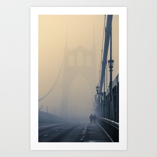 Gothic Fog Art Print