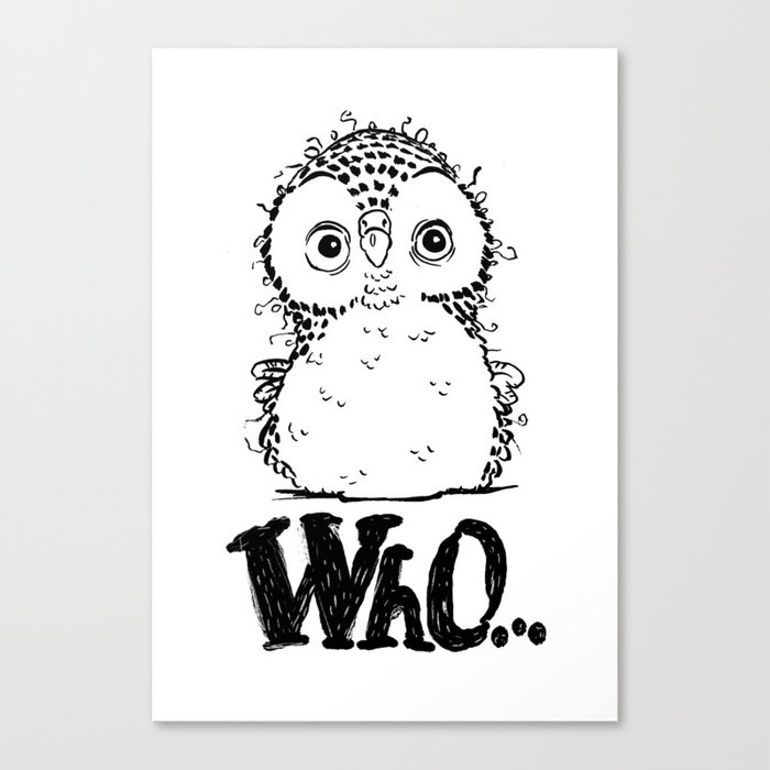 Who-Owl Canvas Print