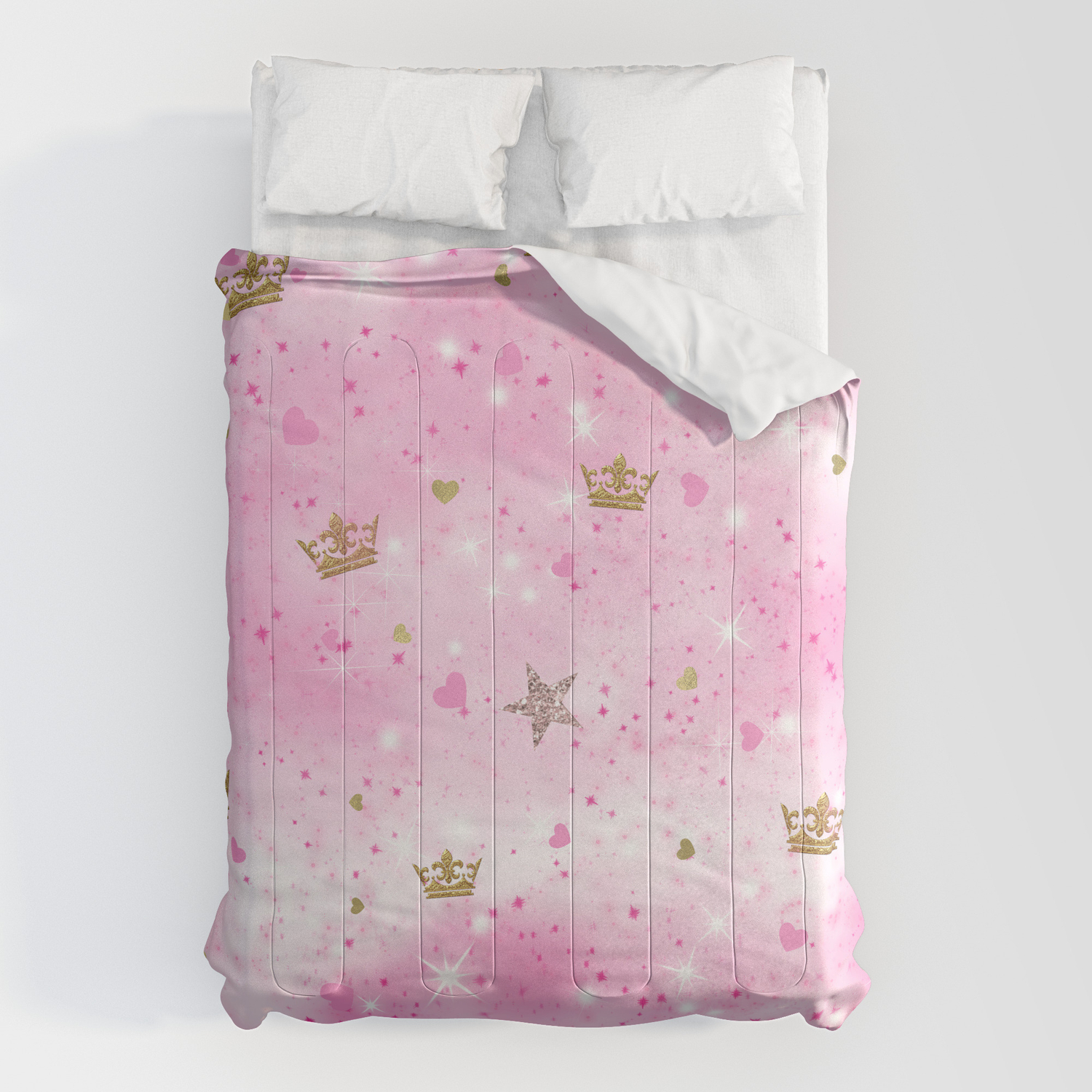 pink princess comforter