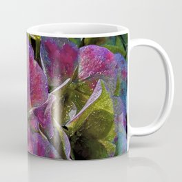 Colorful Hydrangea Ornament Coffee Mug