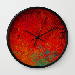 Figuratively Speaking, Abstract Art Wall Clock