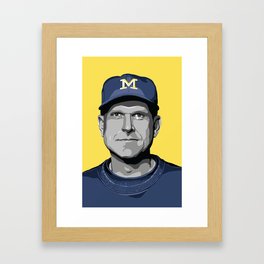 The Coach Framed Art Print