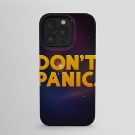 Don't Panic. iPhone Case