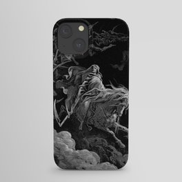 Death on the Pale Horse Gustave Dore iPhone Case