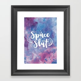Space Slut Framed Art Print