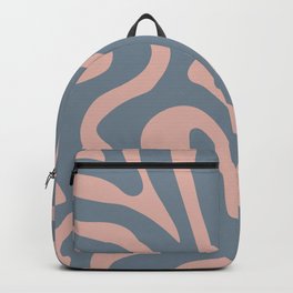 13 Abstract Liquid Swirly Shapes 220725 Valourine Digital Design  Backpack