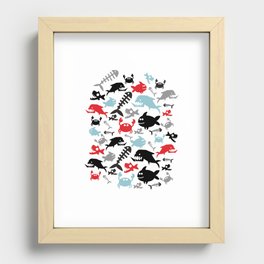 fishes Recessed Framed Print