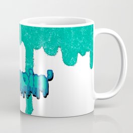 Drippin’ aqua glitters Coffee Mug