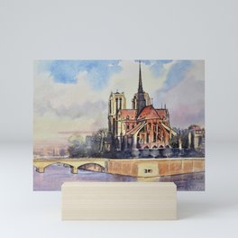 Notre Dame Mini Art Print