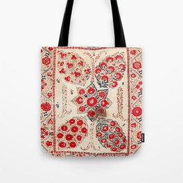 Bokhara Suzani Southwest Uzbekistan Embroidery Tote Bag