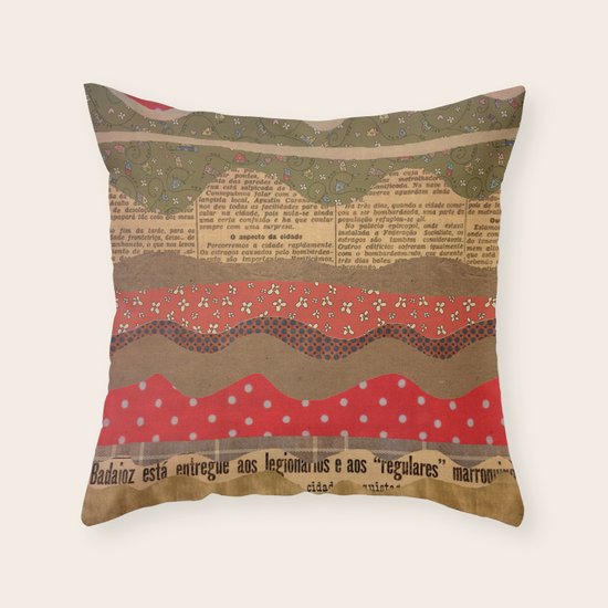 COLLAGE Throw Pillow