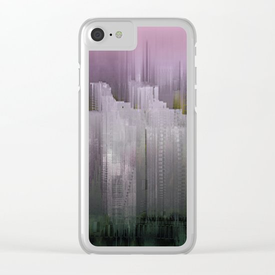 Melancholy / Floating Town / 30-11-16 Clear iPhone Case