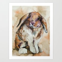 BUNNY #1 Art Print