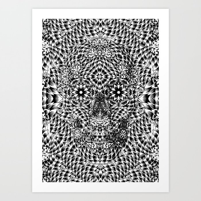Skull VII Art Print