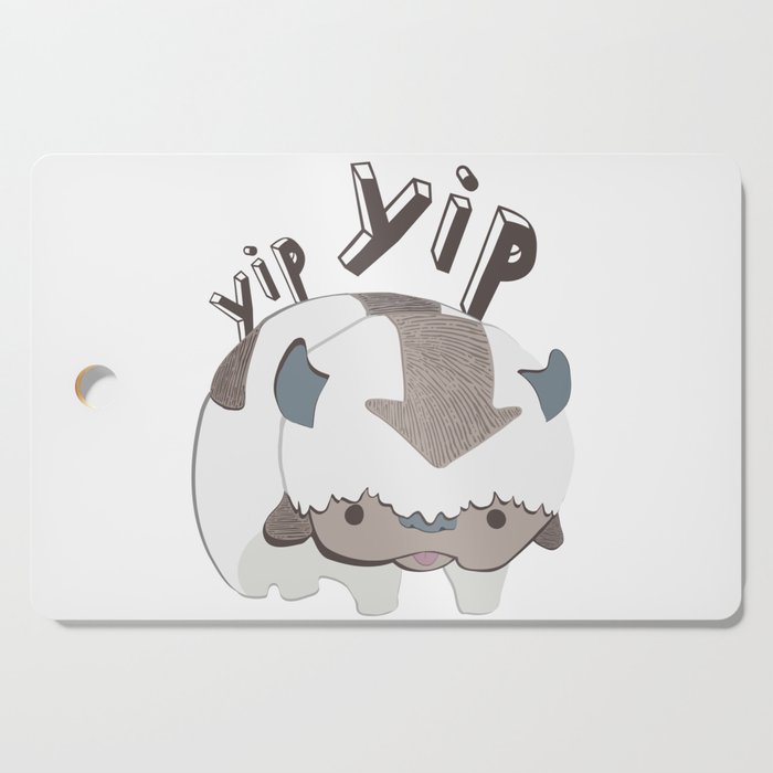 let's go appa! yip yip Cutting Board