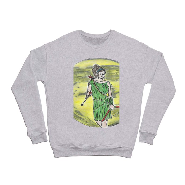 Virago the Female Warrior Crewneck Sweatshirt